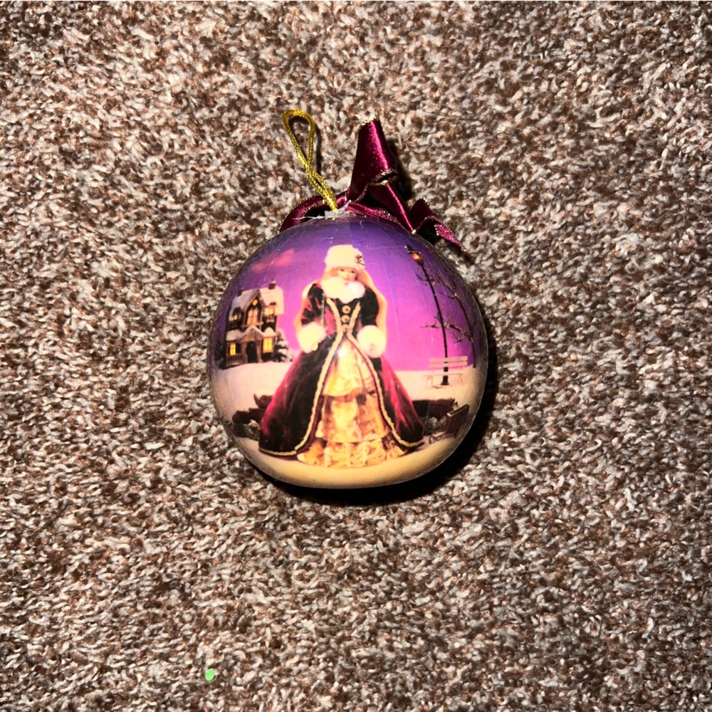 Vintage 90’s Barbie Christmas Ornament